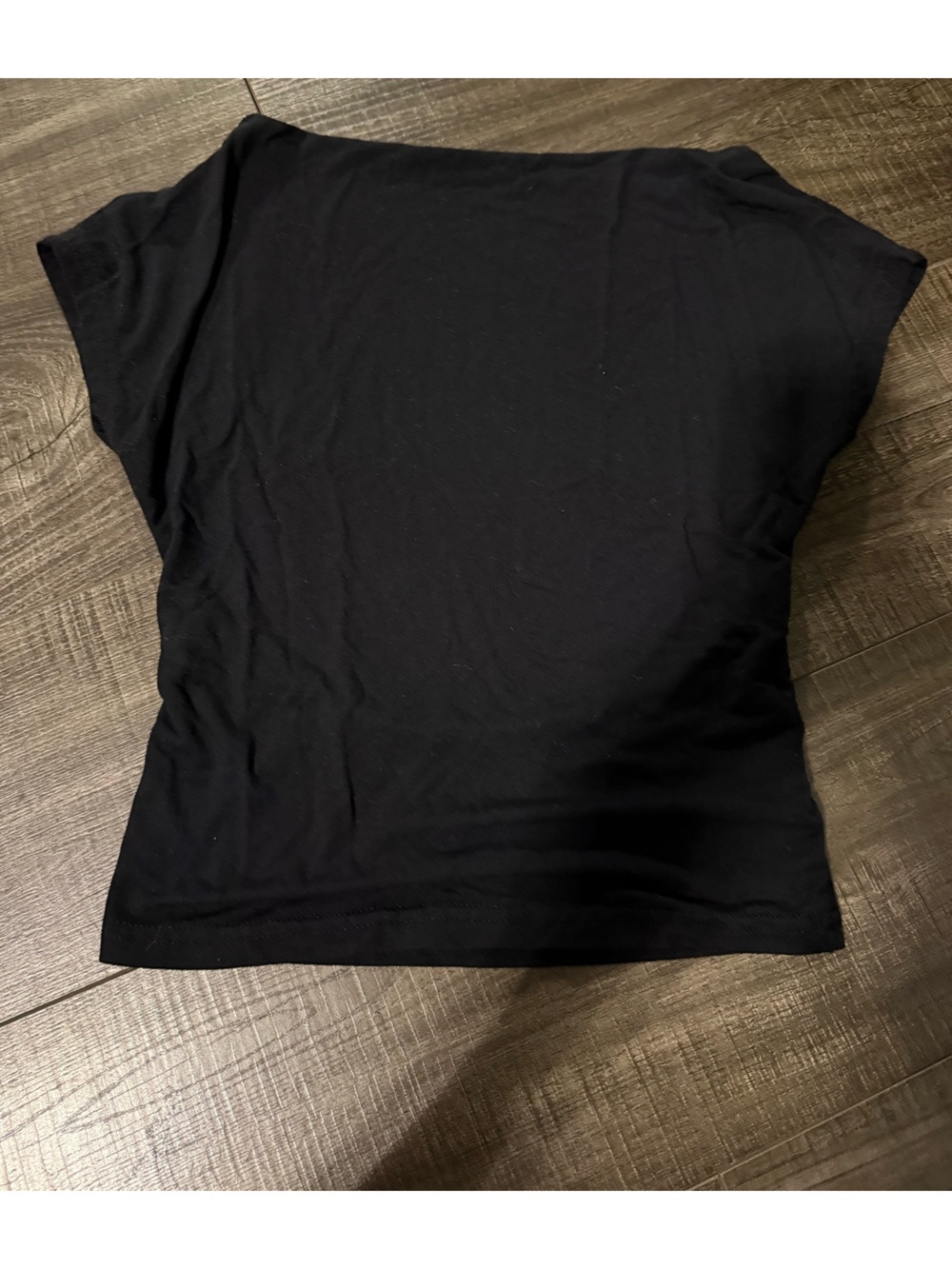 Women's Black Short Sleeve Crew Tee - Everyday Essential